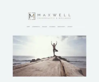 Maxwellchiropractic.com(Maxwell Chiropractic) Screenshot