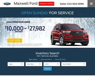 Maxwellford.com Screenshot
