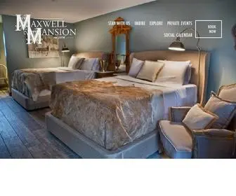 Maxwellmansion1856.com(Maxwell Mansion) Screenshot