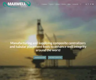 Maxwelloiltools.com(Maxwell Oil Tools) Screenshot