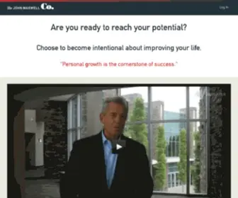 Maxwellplan.com(The Maxwell Plan for Personal Growth) Screenshot