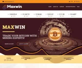 Maxwin.ltd(Cloud mining) Screenshot