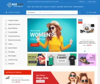 Maxxclick.com(Trending Products Store) Screenshot