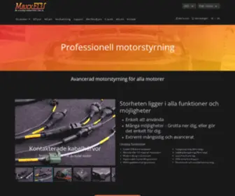 Maxxecu.se(The modern ECU) Screenshot