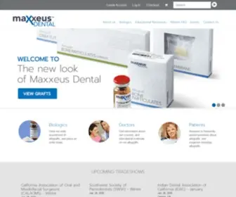 Maxxeusdental.com(Maxxeus Dental) Screenshot