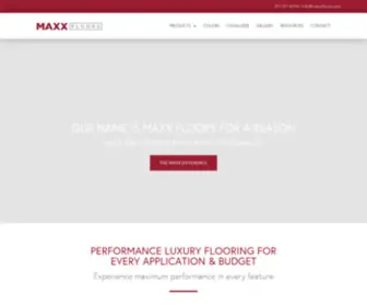 Maxxfloors.com(Floors Engineered for Developers) Screenshot