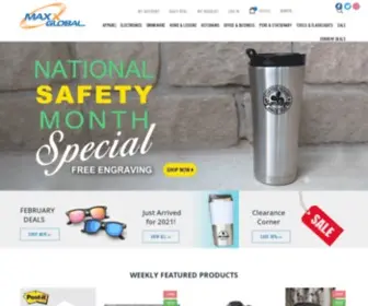 MaxxGlobal.com(Promotional products) Screenshot