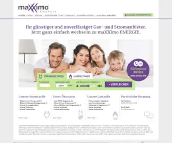 Maxximo-Energie.de(Zuverlässige) Screenshot