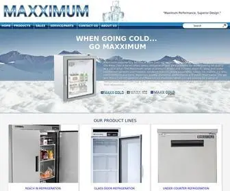 Maxximumfoodservice.com(Maxximum) Screenshot