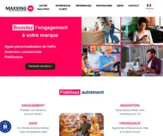 Maxxing.com(Boostez l’engagement à votre marque) Screenshot