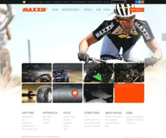 Maxxis.ie(Maxxis Tyres) Screenshot