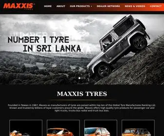 Maxxis.lk Screenshot