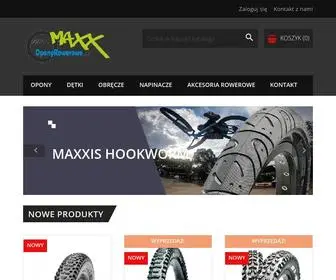 Maxxoponyrowerowe.pl(Opony, dętki, akcesoria rowerowe) Screenshot