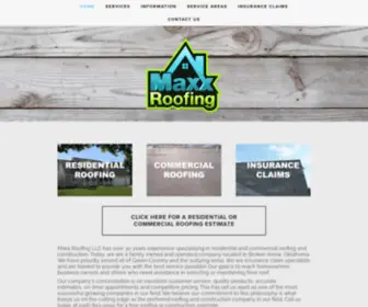 Maxxroofing.com(Maxxroofing) Screenshot