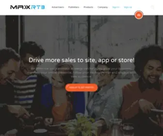Maxxrtb.com(Best Programmatic Digital Advertising Solutions) Screenshot