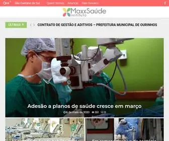 Maxxsaude.org.br(Data Protection) Screenshot