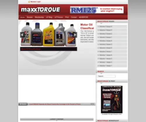 Maxxtorque.com(Maxxtorque) Screenshot