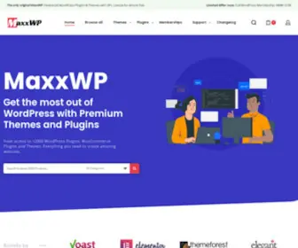Maxxwp.com(Download Nulled WordPress Plugins & Themes almost free) Screenshot