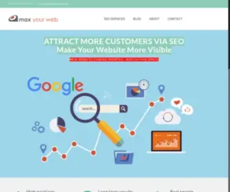 Maxyourweb.co.uk(SEO Expert) Screenshot