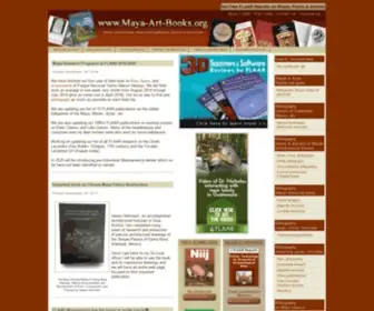 Maya-ART-Books.org(Maya art books) Screenshot