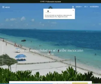 Maya-Caribe.com(Hotel) Screenshot