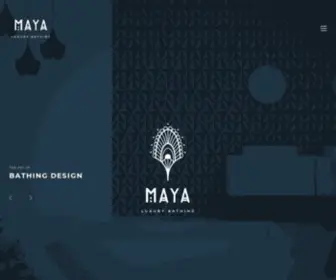 Maya-Luxury.com(Maya Luxury Bathing®) Screenshot