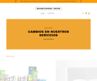 Mayabeexpress.com(Envios a Cuba) Screenshot