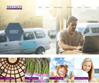 Mayaco.com(Mayaco Marketing and Internet) Screenshot