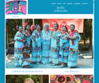 Mayaecho.com(Ixchel Jungle Spa) Screenshot