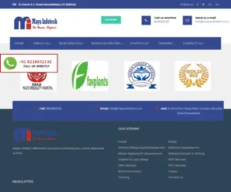 Mayainfotech.co.in(Maya Infotech) Screenshot