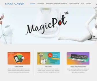 Mayalaser.com(Maya Laser) Screenshot