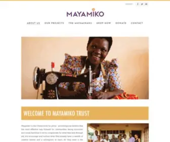 Mayamiko.org(Mayamiko Trust) Screenshot