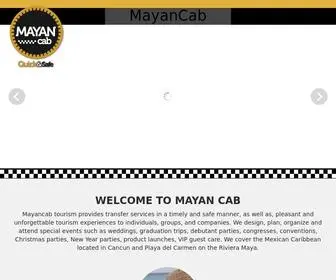 Mayancab.com(Bienvenido a Mayan Cab) Screenshot