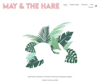 Mayandthehare.com(May & the Hare) Screenshot