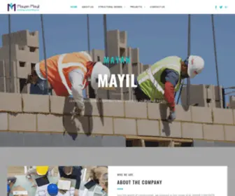 Mayanmayil.com(Building Contracting LLC) Screenshot