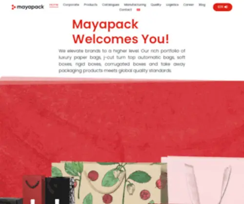 Mayapack.com.tr(Print and Packaging Solutions) Screenshot