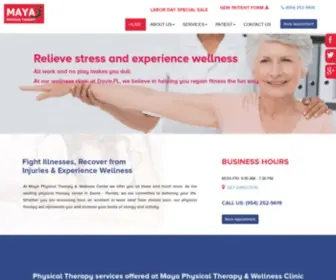 Mayaphysicaltherapy.com(Maya PT) Screenshot