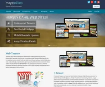 Mayareklam.com(Web tasarım) Screenshot