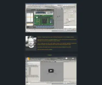 Mayasound.com(Audio Production in Autodesk® Maya®) Screenshot