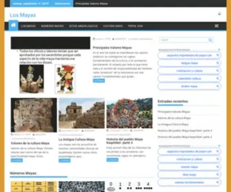Mayatikal.com(Los Mayas) Screenshot