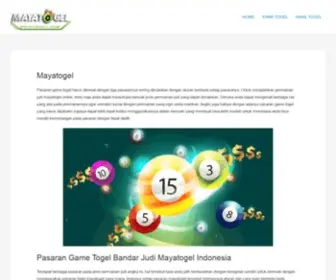 Mayatogel.com Screenshot
