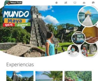 Mayatours.com.gt(Maya Tours) Screenshot