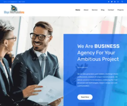 Mayawebsolutions.com(Mobile & Web Development) Screenshot