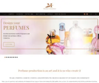 Maybecosmetics.eu(Perfume production (manufacturer)) Screenshot