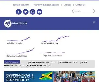 Mayberryinv.com(Investment for a secure future) Screenshot