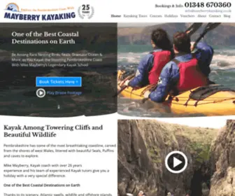 Mayberrykayaking.co.uk(Mayberry Kayaking) Screenshot