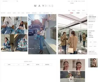 Maybins.com(메이빈스) Screenshot