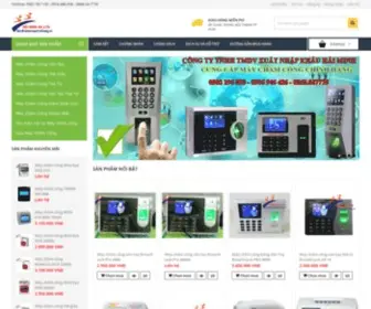 Maychamconghochiminh.com(Hơn 10 năm bán máy chấm công Tại Hồ Chí Minh) Screenshot