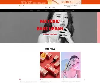 Maychic.co.kr(메이시크) Screenshot