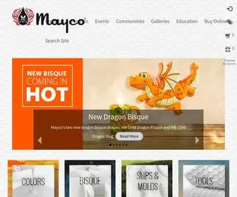 Maycocolors.com(Mayco Colors) Screenshot